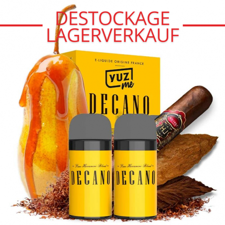 LAGERVERKAUF : Kartuschen Yuz Me - Decano - Yuz by Eliquid France | 2er Pack - 0 mg