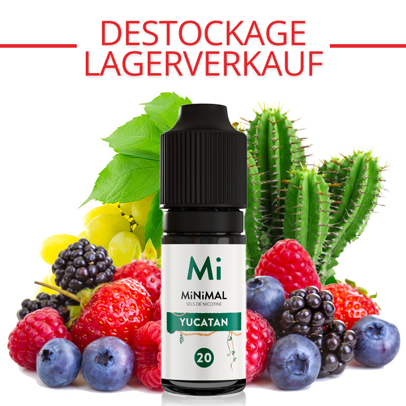 DESTOCKAGE : Yucatan - Sels de nicotine - Minimal by The Fuu | 10ml - 20 mg