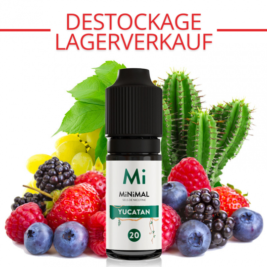 LAGERVERKAUF : Yucatan - Nikotinsalze - Minimal by The Fuu | 10ml - 20 mg