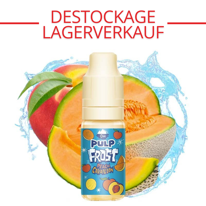 DESTOCKAGE : Peach Cavaillon - Frost & Furious By Pulp | 10ml - 3 mg