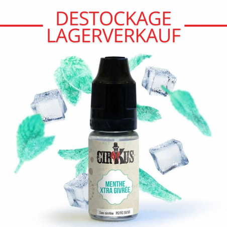 CLEARANCE : Extra frosted Mint - CirKus Authentic - VDLV | 10ml - 12 mg