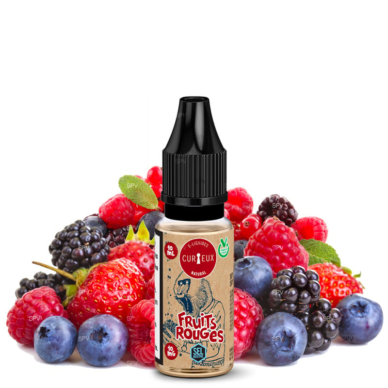 Fruits Rouges - Sels de nicotine - Natural by Curieux - 10ml