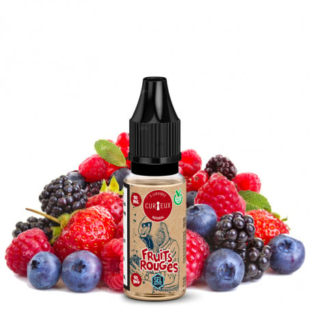 Fruits Rouges - Sels de nicotine - Édition Natural by Curieux| 10ml