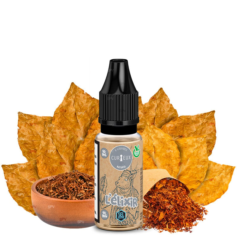 E-Liquid Elixir - Nikotinsalze - Édition Natural by Curieux