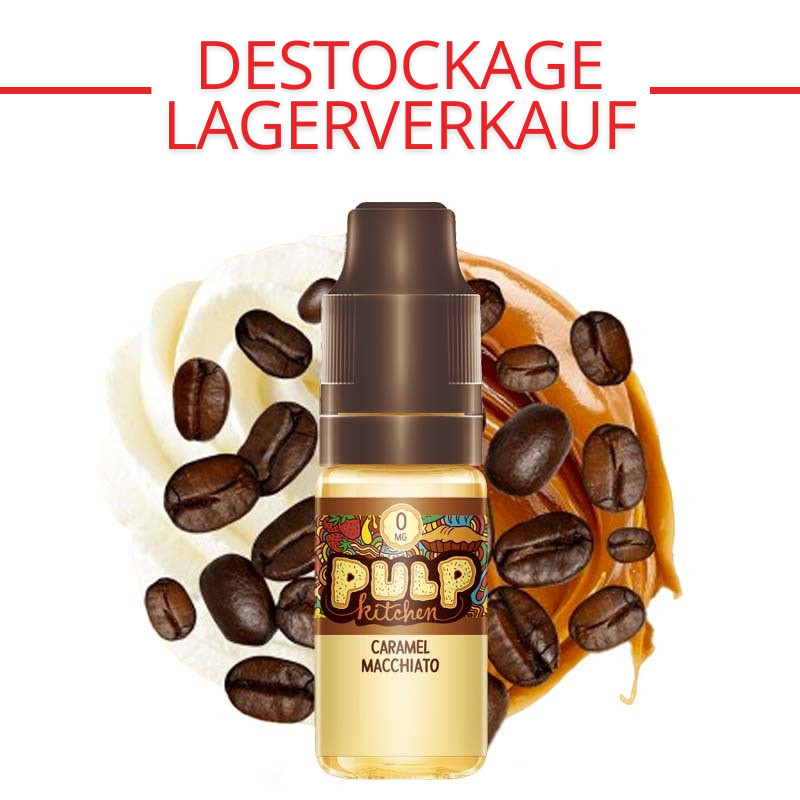 DESTOCKAGE : Caramel Macchiato - Pulp Kitchen by Pulp | 10ml - 12 mg