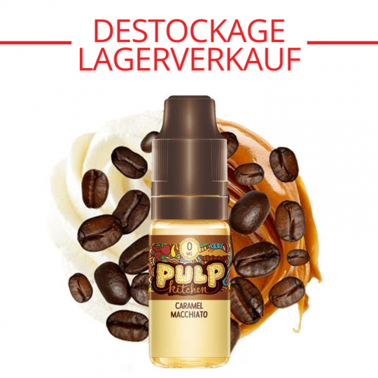 LAGERVERKAUF : Caramel Macchiato - Pulp Kitchen by Pulp | 10ml - 12 mg