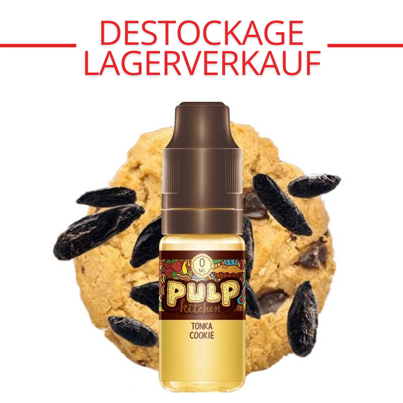 DESTOCKAGE : Tonka Cookie - Pulp Kitchen by Pulp | 10ml - 12 mg