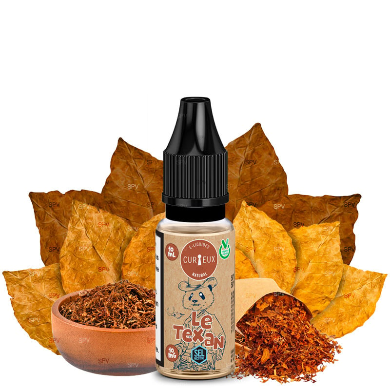 E-Liquid Texan - Nikotinsalze - Édition Natural by Curieux