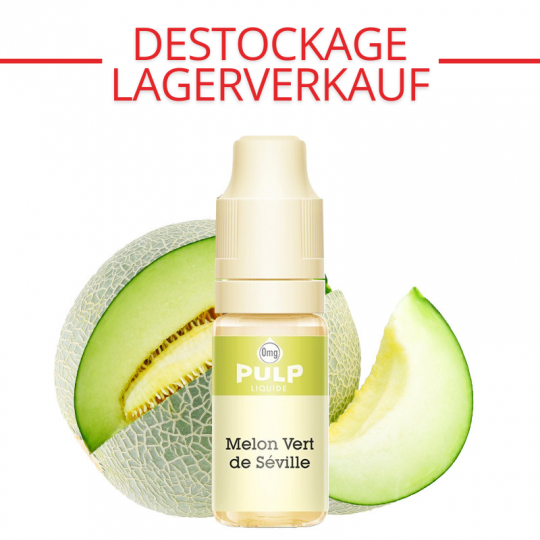 DESTOCKAGE : Melon Vert de Séville  - Pulp | 10ml - 3 mg