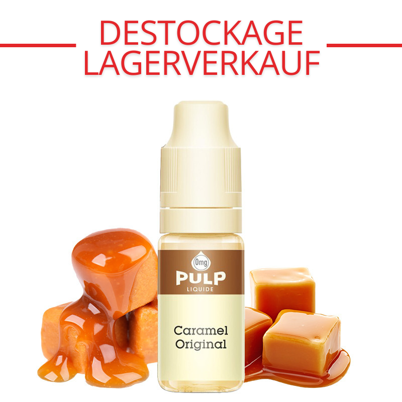 LAGERVERKAUF : Caramel Original - Pulp | 10ml - 3 mg