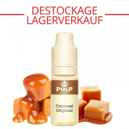 DESTOCKAGE : Caramel Original - Pulp | 10ml - 3 mg