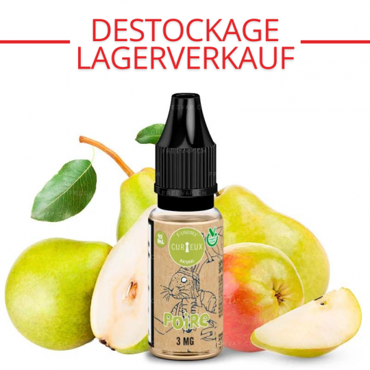 Pear 16mg 10ml - Natural by Curieux