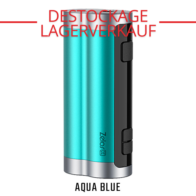 LAGERVERKAUF : Akkuträger Zelos X - Aspire - Aqua Blue