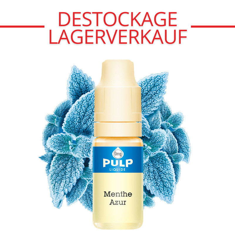 DESTOCKAGE : Menthe Azur - Pulp | 10 ml - 3 mg