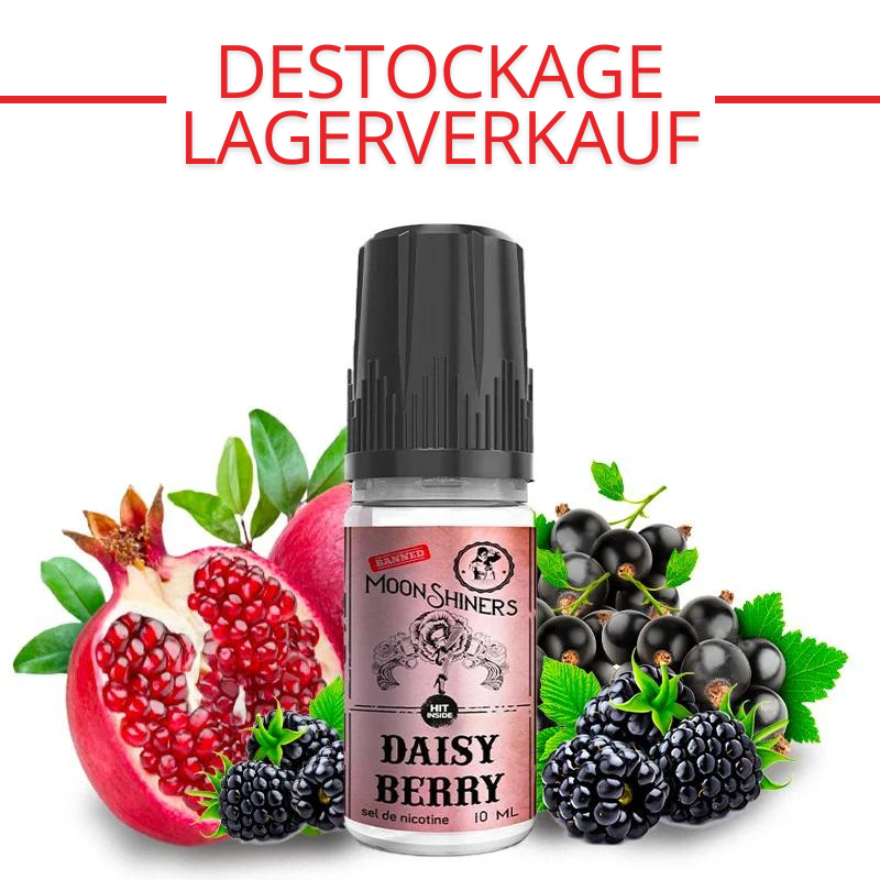 DESTOCKAGE : Daisy Berry - Sels de Nicotine - Moonshiners | 10ml - 10 mg