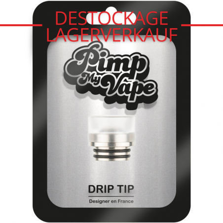 CLEARANCE : Drip Tip 810 PVM0025 - Pimp My Vape - Clear