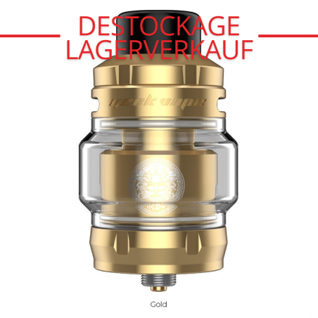 LAGERVERKAUF : Verdampfer Z Max subohm - Geek Vape - Gold