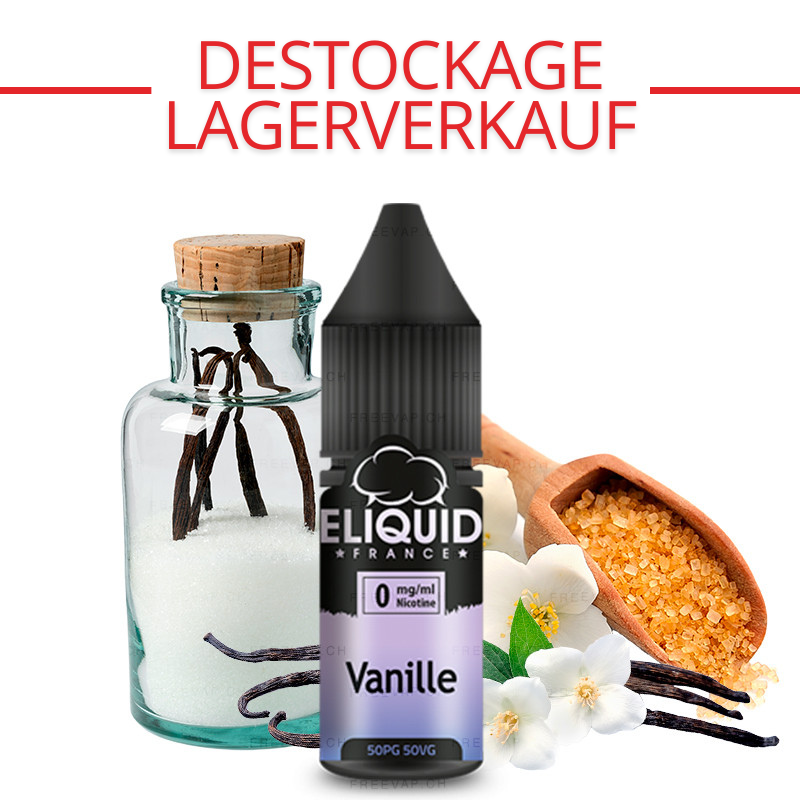 LAGERVERKAUF : Vanille - Originals by Eliquid France | 10ml - 0 mg