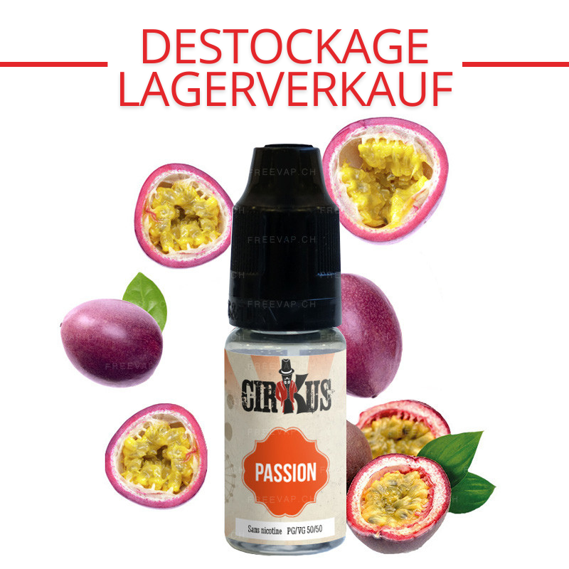 DESTOCKAGE : Passion - CirKus Authentic by VDLV | 10ml - 0 mg