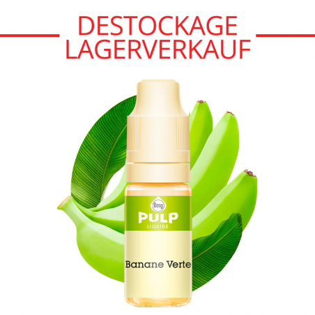 Banane verte 6mg 10ml - Pulp