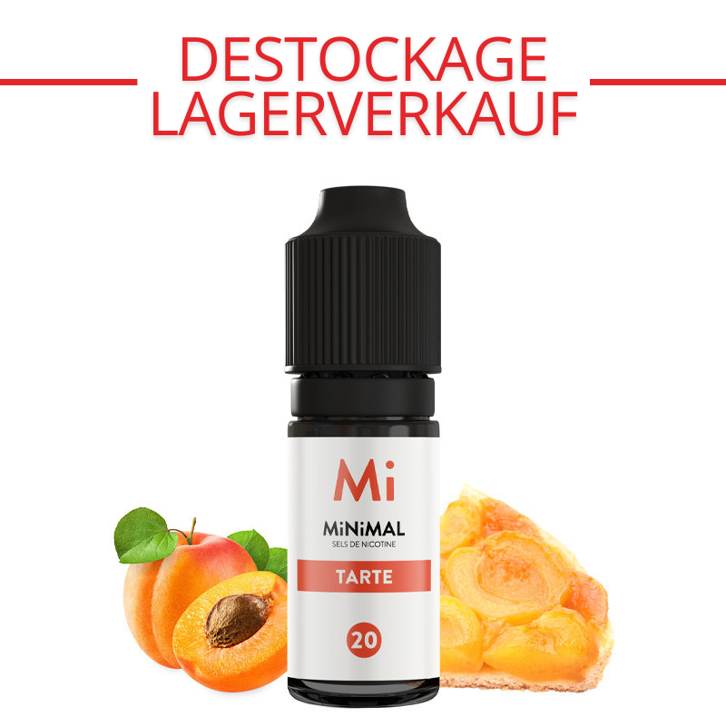 DESTOCKAGE : Tarte - Sels de nicotine - Minimal by The Fuu | 10ml - 10 mg