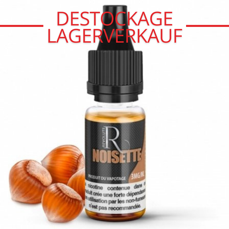 LAGERVERKAUF : Haselnuss - Revolute | 10ml - 11 mg