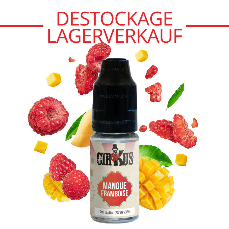 CLEARANCE : Mango Raspberry - CirKus Authentic - VDLV | 10ml - 0 mg