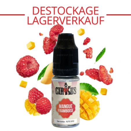 Mango Himbeere 0mg 10ml - CirKus Authentic