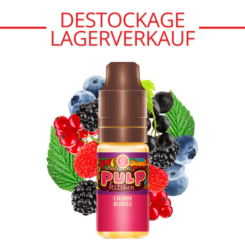 DESTOCKAGE : Chubby Berries - Pulp Kitchen - Pulp | 10ml - 0 mg