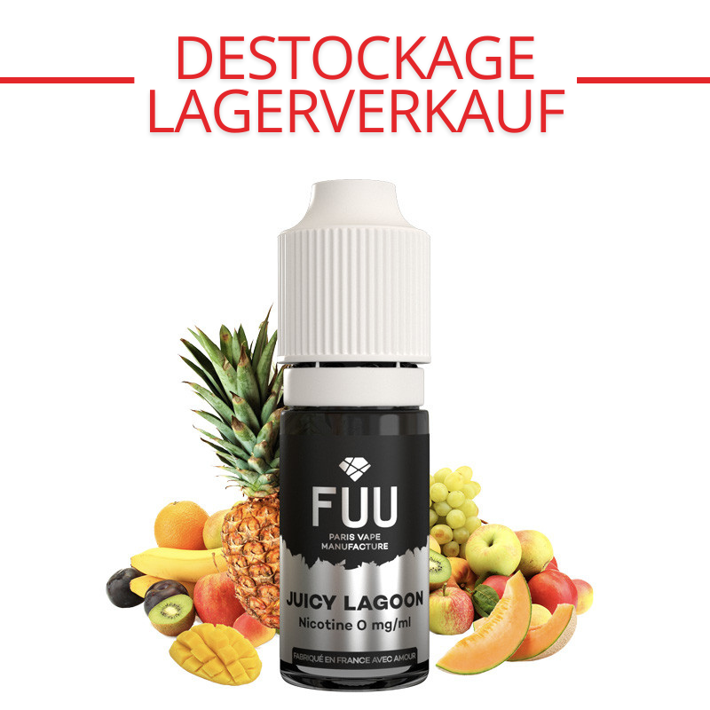 CLEARANCE : Juicy Lagoon - Gamme Silver - The FUU | 10ml - 4 mg