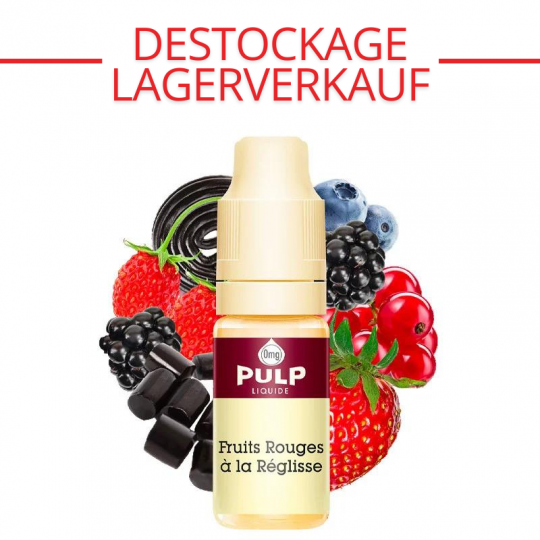 Rote Früchte & Lakritze 0mg 10ml - Pulp