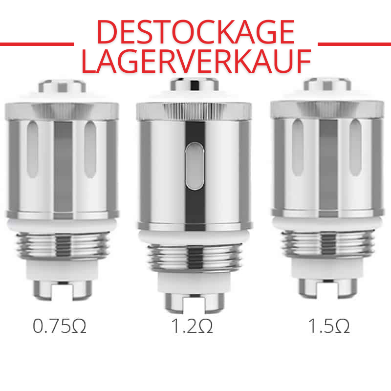 DESTOCKAGE : Résistances GS Air - Eleaf | Pack x 5 - 1.2 ohm