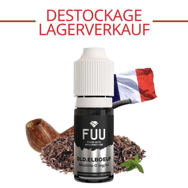 CLEARANCE : Old Elboeuf - Gamme Silver - The FUU | 10ml - 0 mg