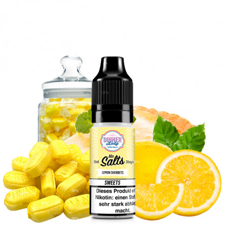 Lemon Sherbets - Nicotine Salts - Dinner Lady | 10 ml