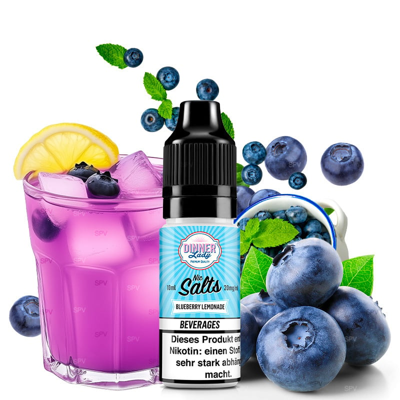 Blueberry Lemonade - Sels de nicotine - Dinner Lady | 10 ml