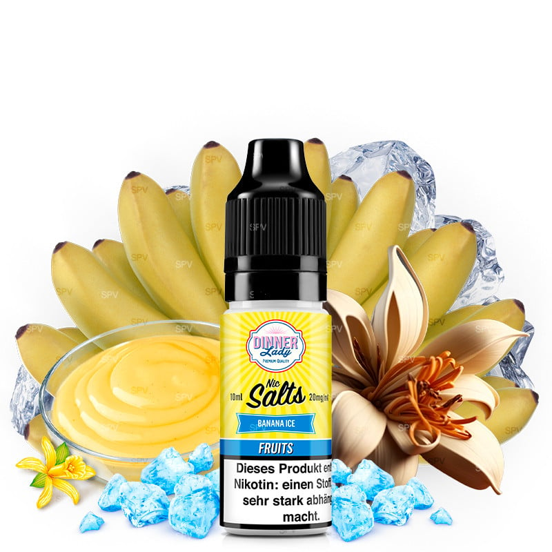 Banana Ice - Nikotinsalze - Dinner Lady | 10 ml