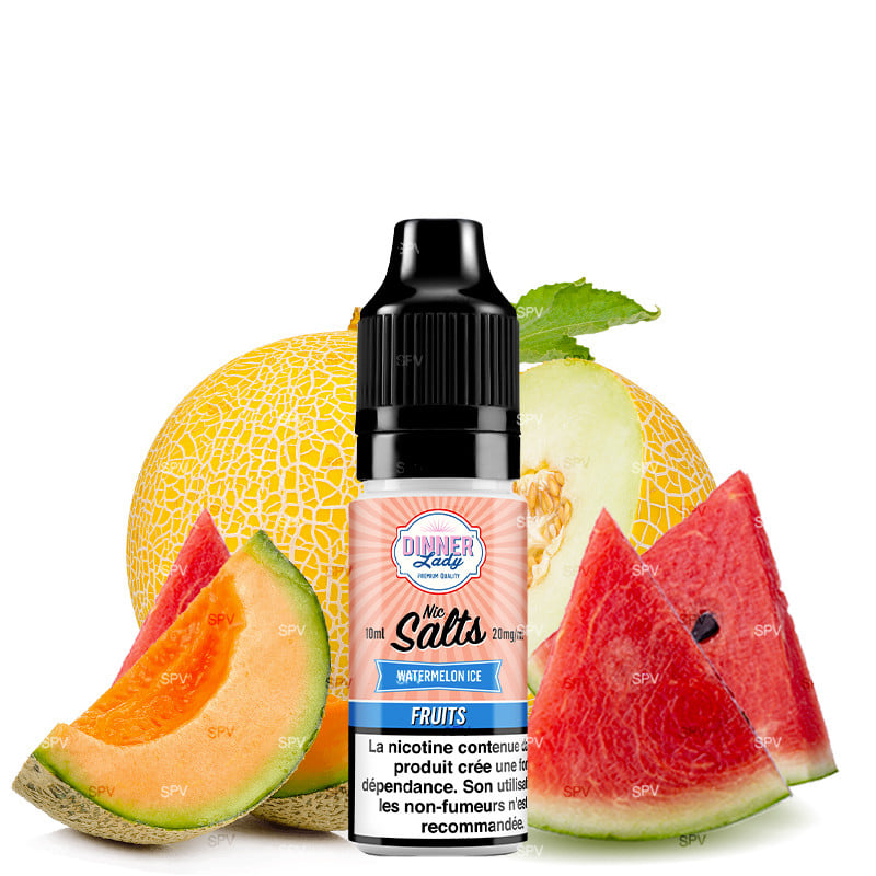 Watermelon Ice - Sels de nicotine - Dinner Lady | 10 ml