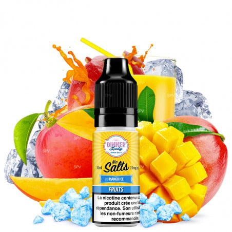 Mango Ice - Sels de nicotine - Dinner Lady | 10 ml