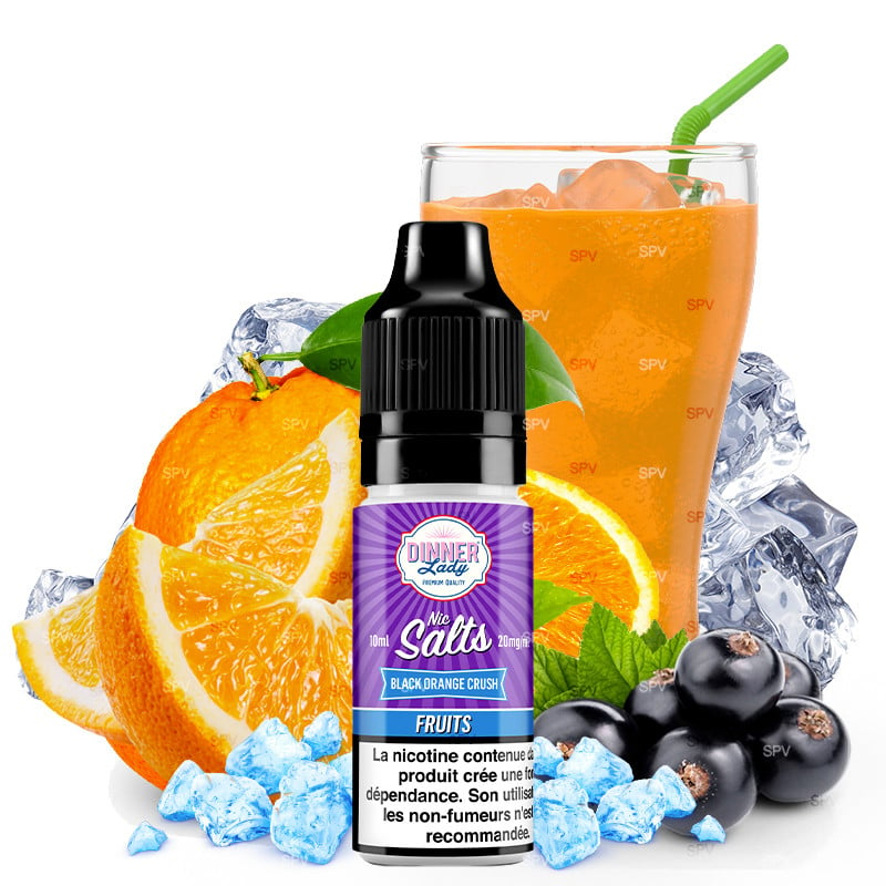 Black Orange Crush - Nikotinsalze - Dinner Lady | 10 ml