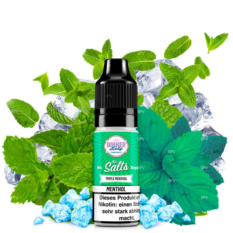 Triple Menthol - Nikotinsalze - Dinner Lady | 10 ml