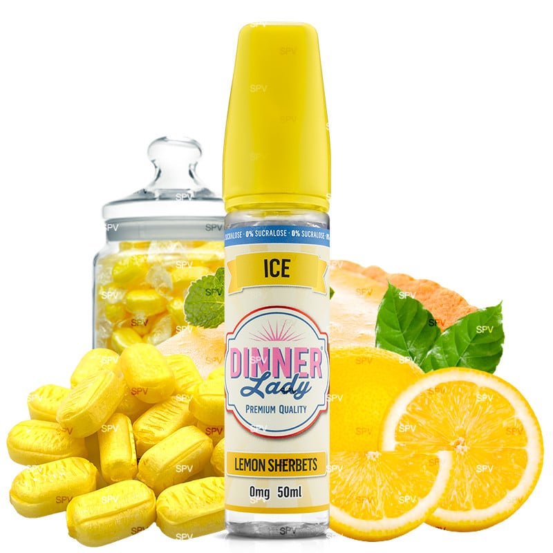 Lemon Sherbets - Dinner Lady | 50 ml in 60 ml