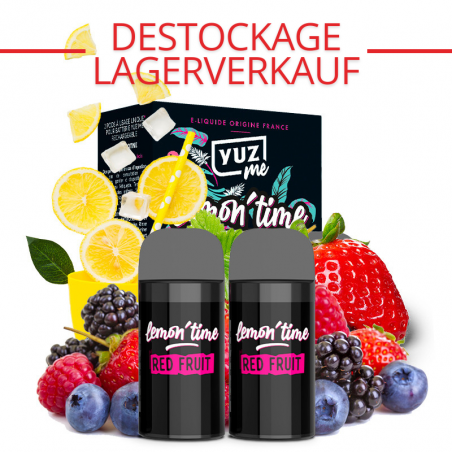 Kartuschen Yuz Me Red Fruit 0mg x2 - Eliquid France