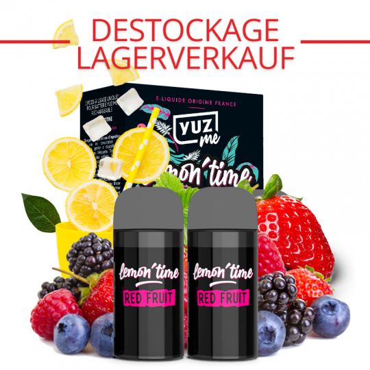 Cartouches Yuz Me Red Fruit 0mg x2 - Eliquid France