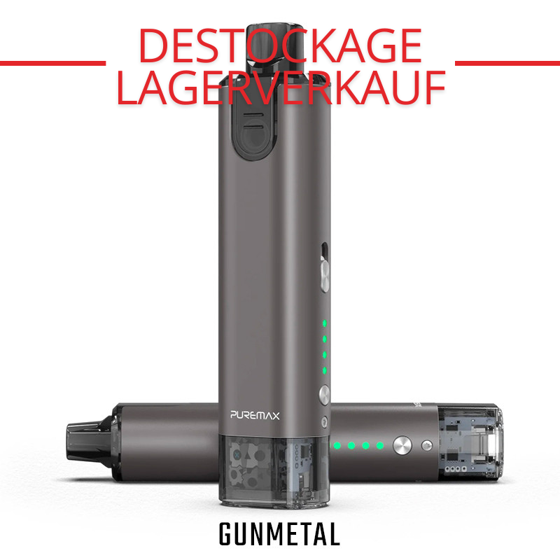 LAGERVERKAUF : Pod-System PureMax - SX Mini -  Gun metal