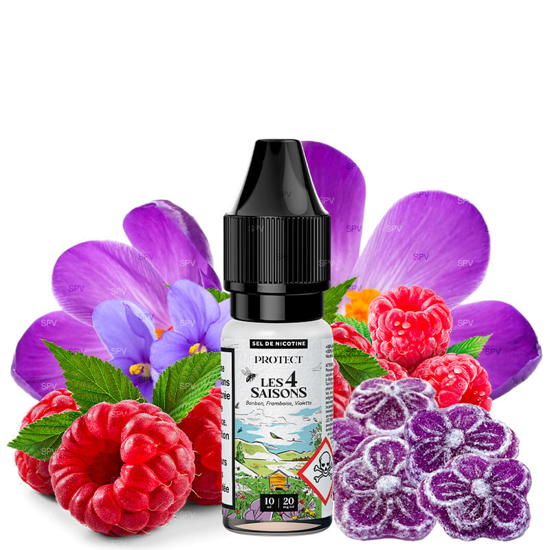 Raspberry Violet Candy (Nic Salts) - Frühling - Les 4 Saisons by Protect