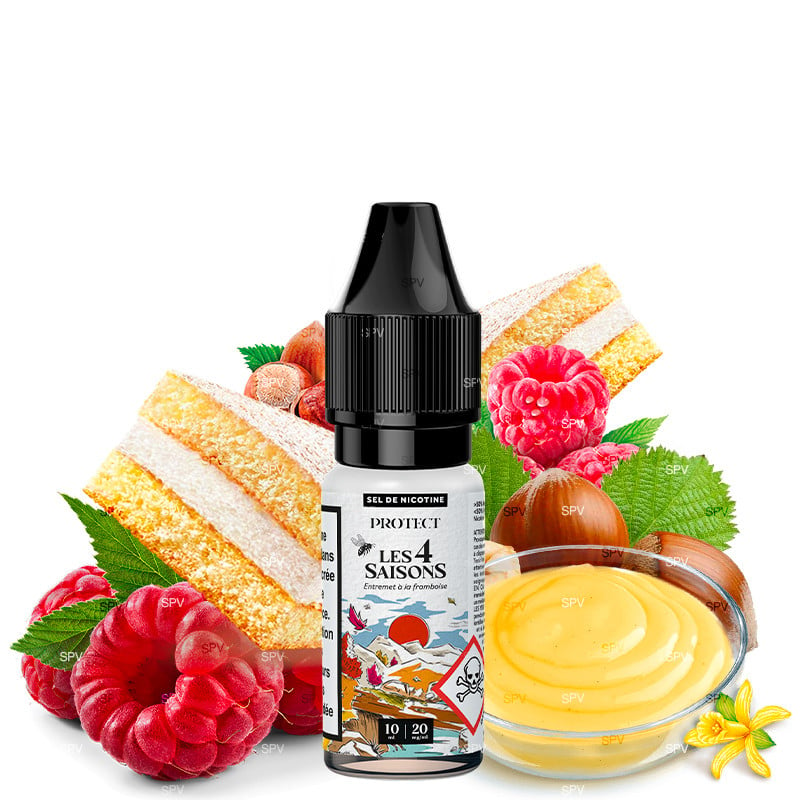 Himbeer-Dessert (Nikotinsalze) - Herbst - Les 4 Saisons by Protect | 10ml