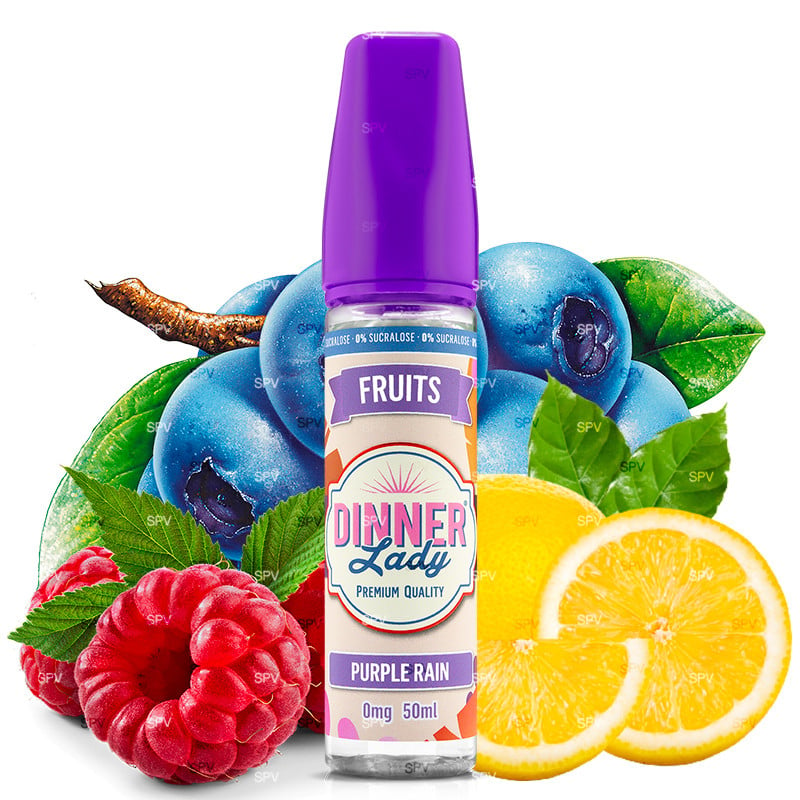 E-liquid Purple Rain - Shortfill Format - Fruits by Dinner Lady