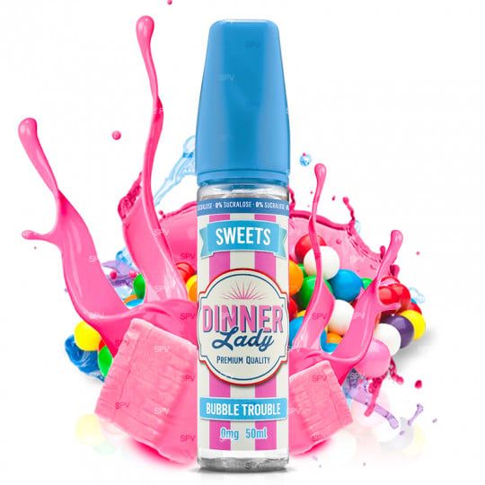 Bubble Trouble - Shortfill format - Tuck Shop by Dinner Lady | 50ml