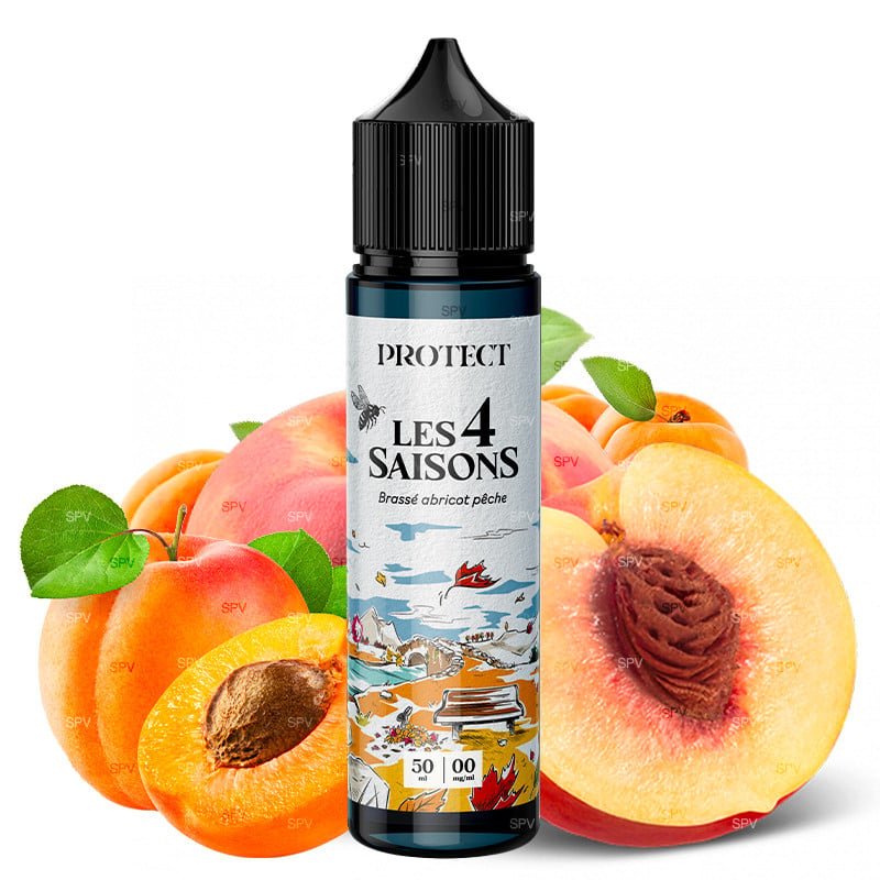 Brassé Abricot Pêche - Automne - Les 4 Saisons by Protect | 50ml in 75ml