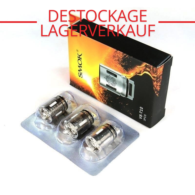 Résistances TFV8 - Smok | Pack x 3